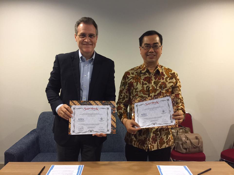Perjanjian Kerjasama dengan Direktur CBN Asia Tenggara