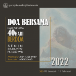 40 HARI BERDOA (3 JANUARI-10 FEBRUARI 2022)