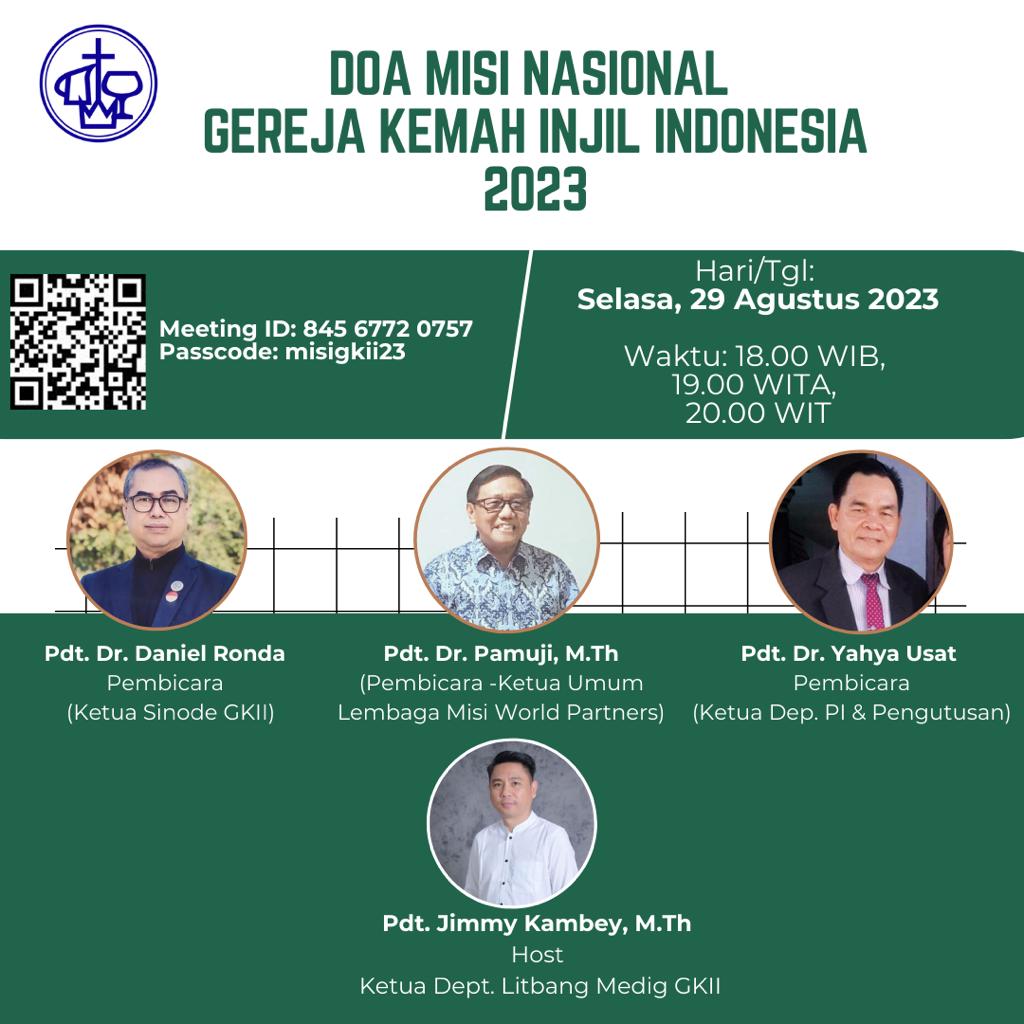 You are currently viewing DOA MISI NASIONAL GKII 2023